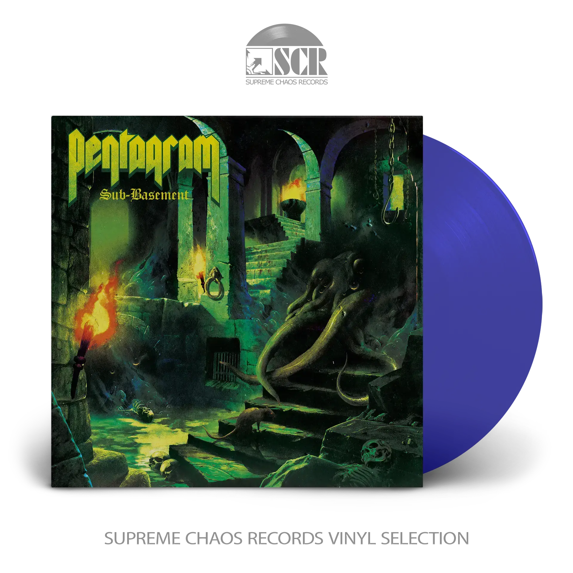 PENTAGRAM - Sub-Basement · BLUE LP PENTAGRAM - Sub-Basement · BLUE LP (Doom Metal Vinyl)