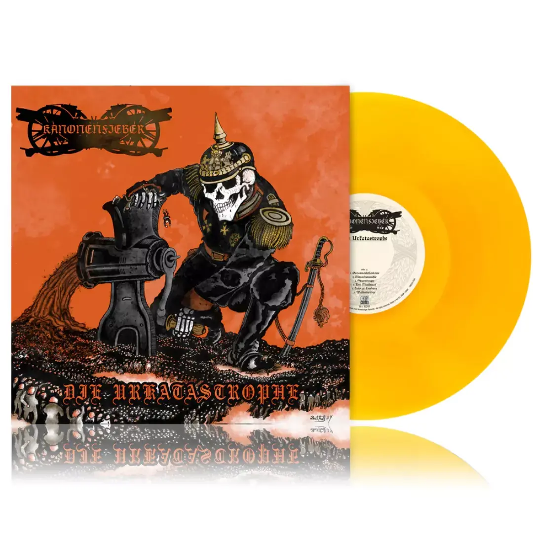 KANONENFIEBER - Die Urkatastrophe · TRANSPARENT ORANGE LP KANONENFIEBER - Die Urkatastrophe · TRANSPARENT ORANGE LP (Black Metal Vinyl)