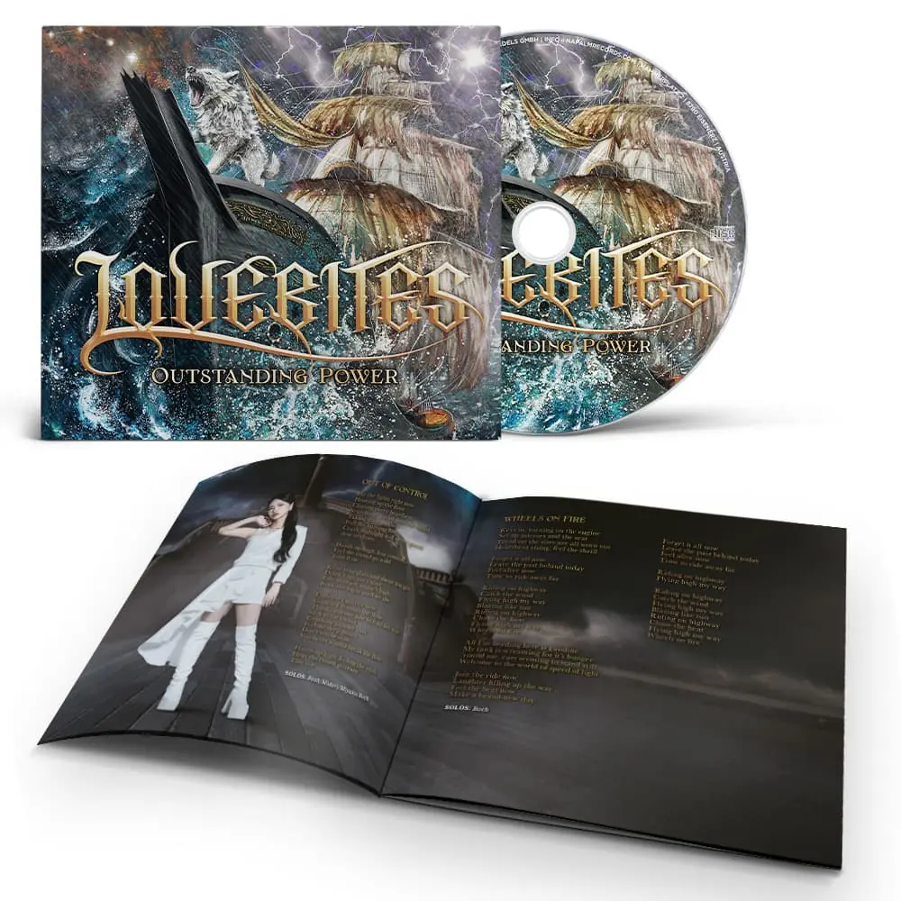 LOVEBITES · Outstanding Power | DIGISLEEVE CD (Power Metal/Heavy Metal CDs) · Bild 2
