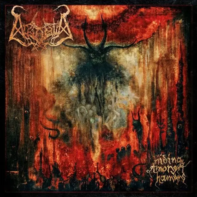 ARSGOATIA - Hiding Amongst Humans · DARK RED SMOKE LP · Bild 1 ARSGOATIA - Hiding Amongst Humans · DARK RED SMOKE LP (Black Metal Vinyl) · Bild 1