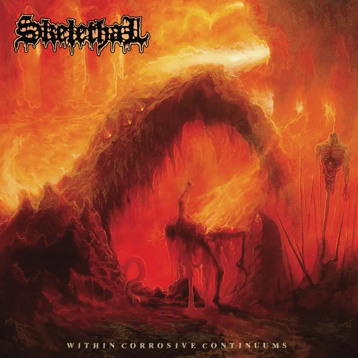 SKELETHAL - Within Corrosive Continuums · BLACK LP (Death Metal Vinyl) · Bild 1