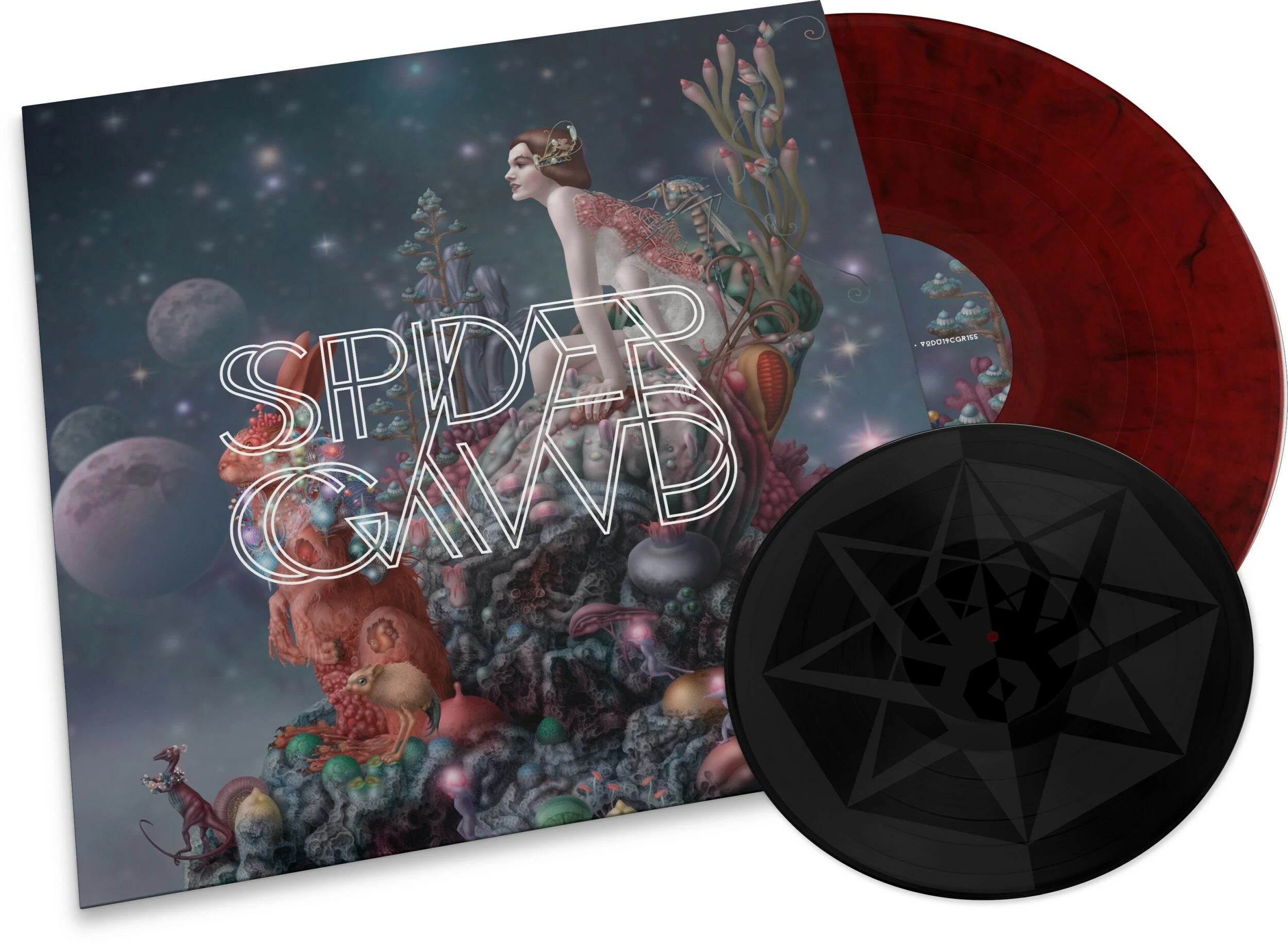 SPIDERGAWD - VII · RED/BLACK MARBLED LP + CD + 7" (Hard Rock Vinyl)