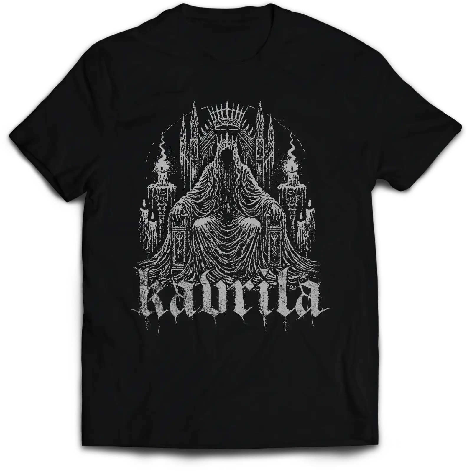 KAVRILA - Heretics Throne · T-SHIRT KAVRILA - Heretics Throne · T-SHIRT (Sludge/Doom Metal/Black Metal/Hardcore Clothes)