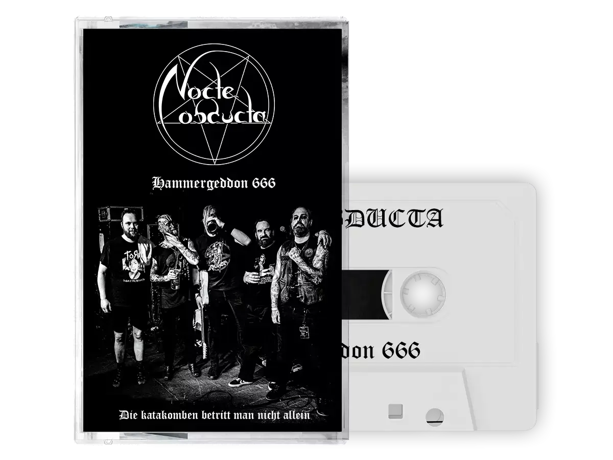 NOCTE OBDUCTA - Hammergeddon 666 · WHITE TAPE NOCTE OBDUCTA - Hammergeddon 666 · WHITE TAPE (Black Metal Tapes)