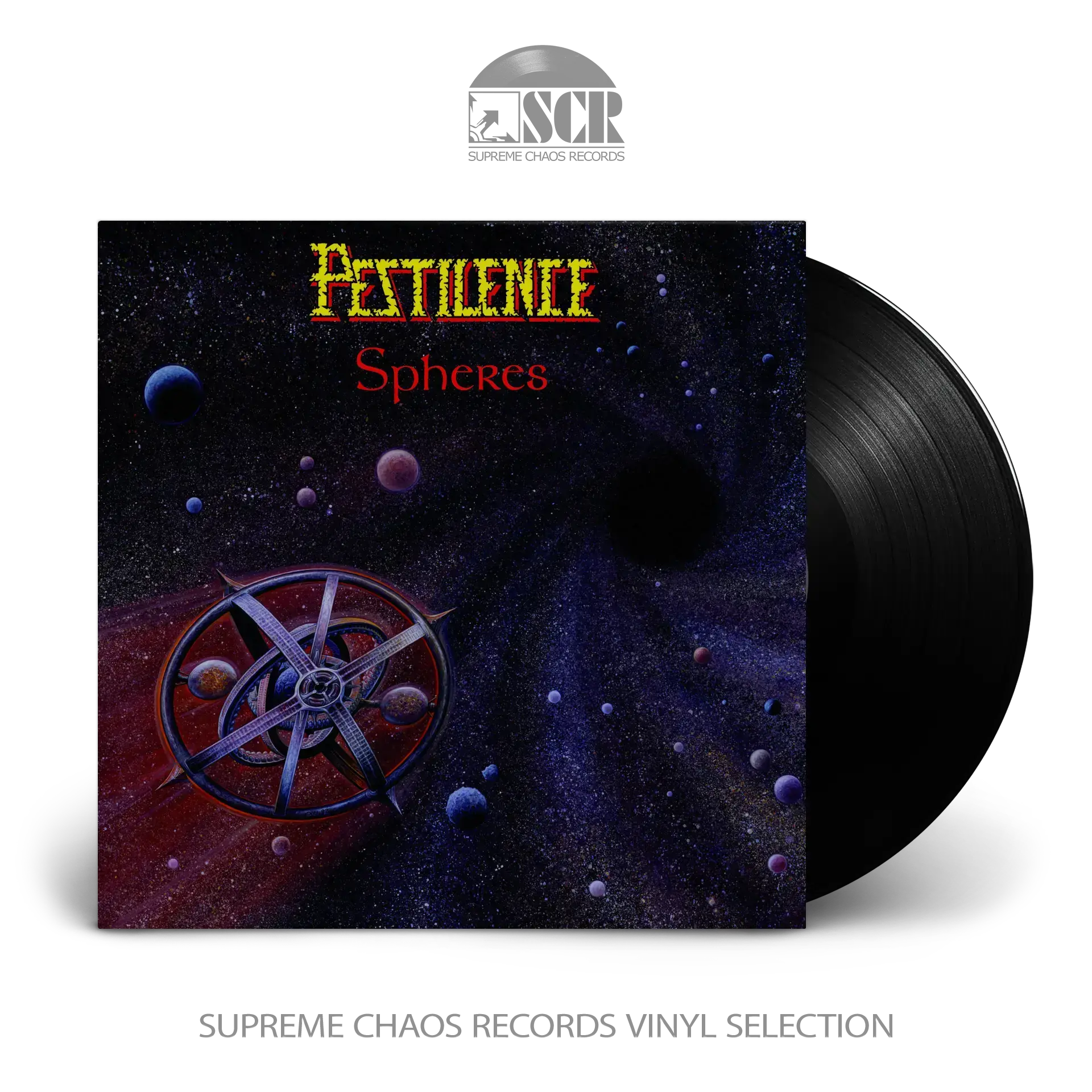 PESTILENCE - Spheres (Re-Release 2023) · BLACK LP PESTILENCE - Spheres (Re-Release 2023) · BLACK LP (Death Metal Vinyl)