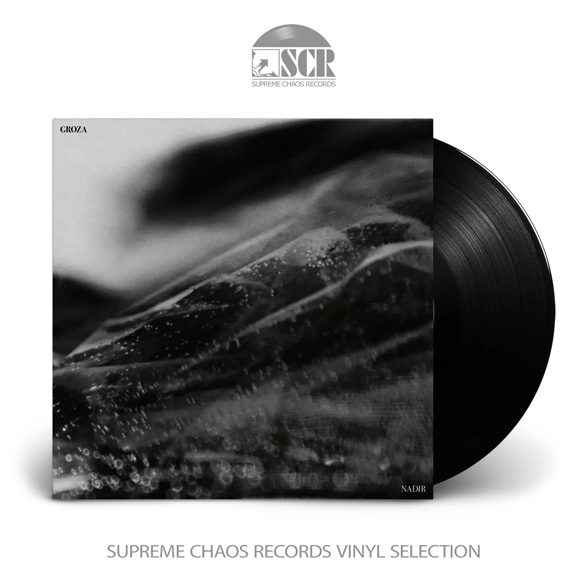 GROZA · Nadir | BLACK LP (Black Metal Vinyl)