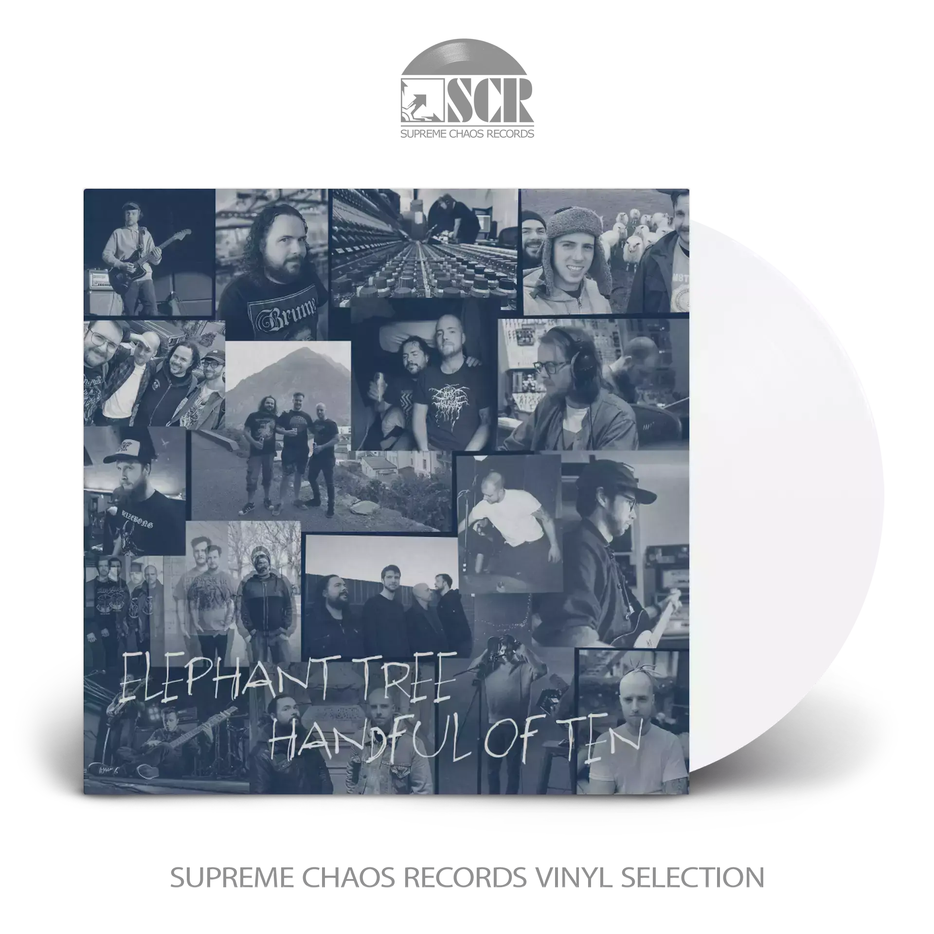 ELEPHANT TREE - Handful Of Ten · WHITE LP (Doom Metal Vinyl)