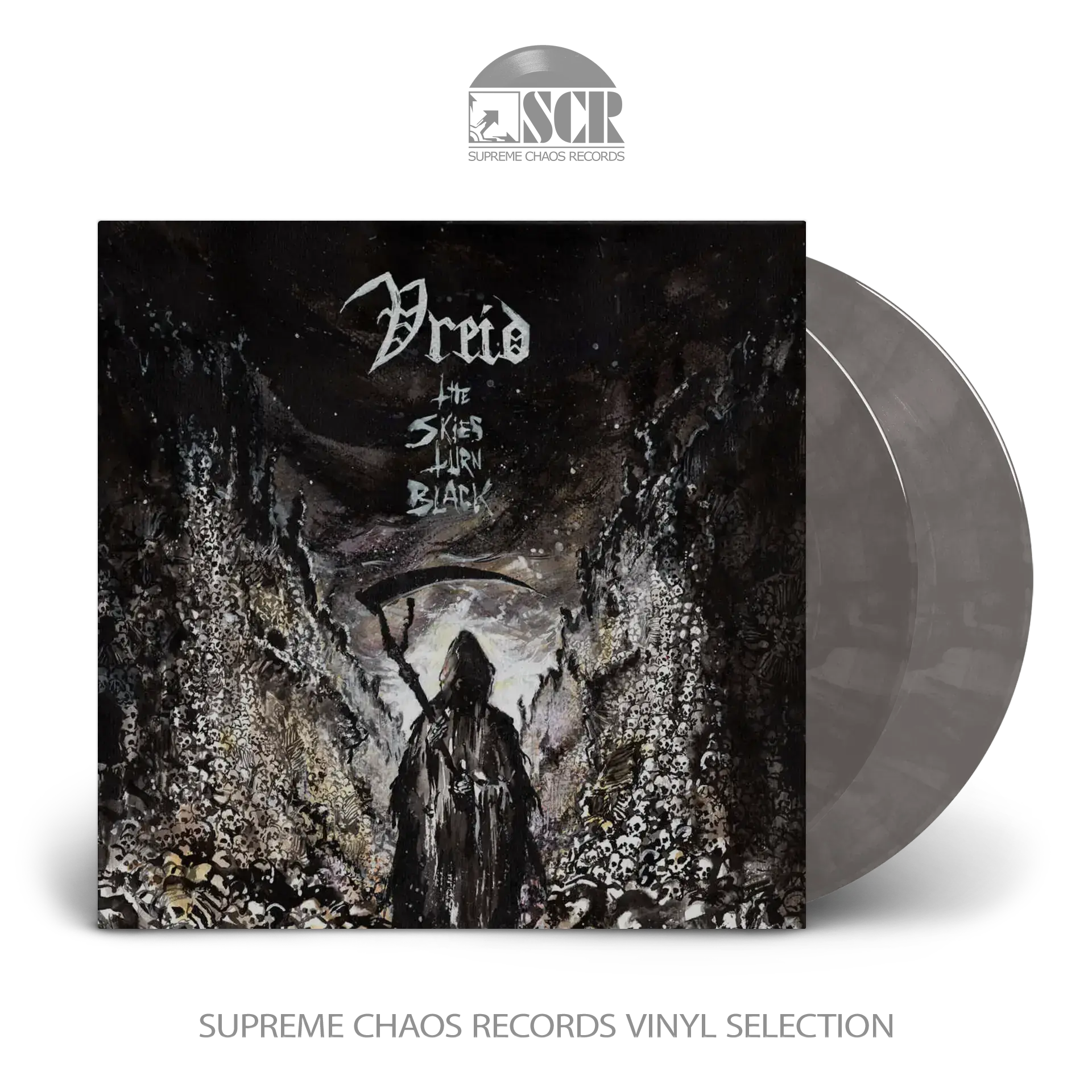 VREID - The Skies Turn Black · MARBLED 2LP VREID - The Skies Turn Black · MARBLED 2LP (Black Metal Vinyl)