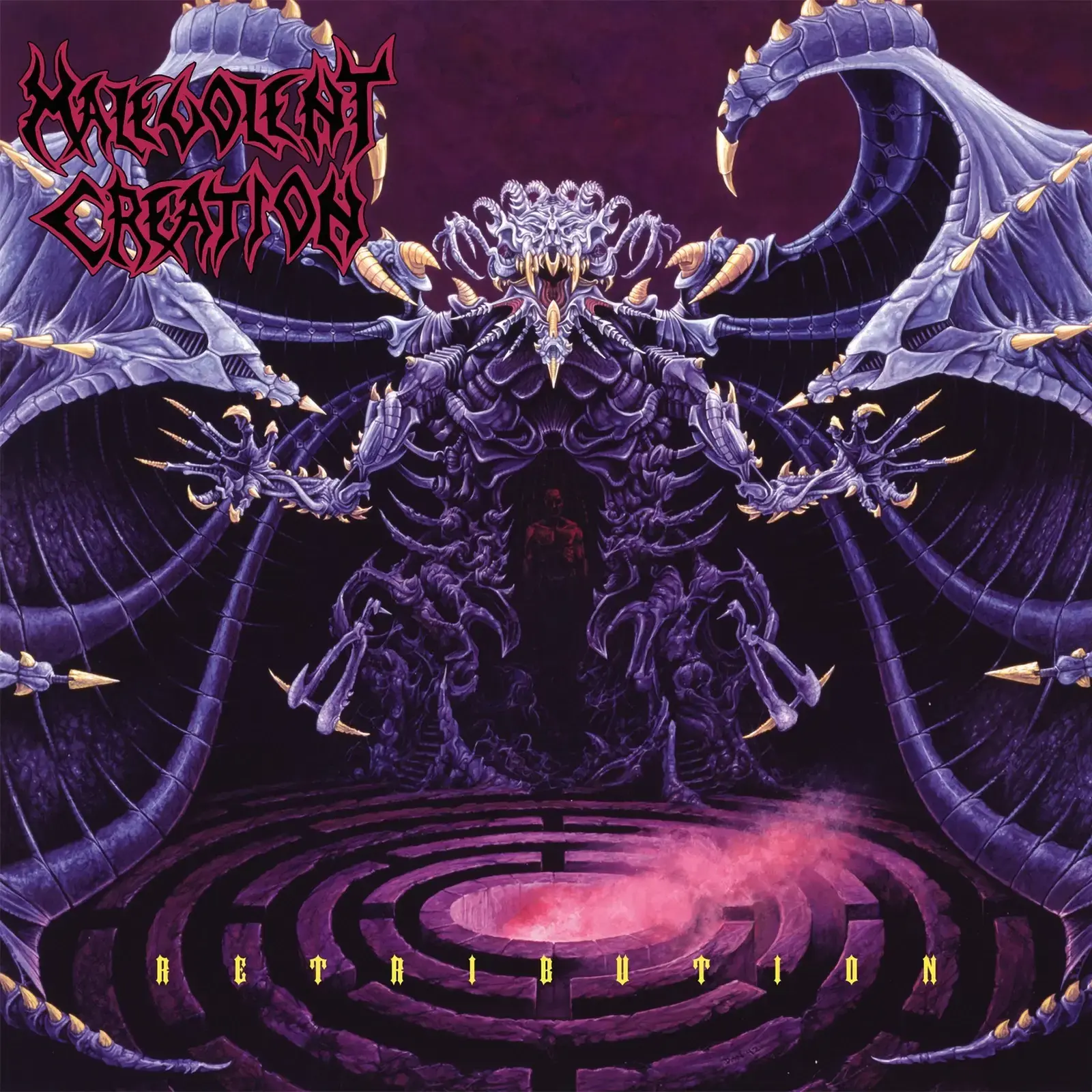 MALEVOLENT CREATION - Retribution · TRANSPARENT BLUE LP · Bild 1 MALEVOLENT CREATION - Retribution · TRANSPARENT BLUE LP (Death Metal Vinyl) · Bild 1