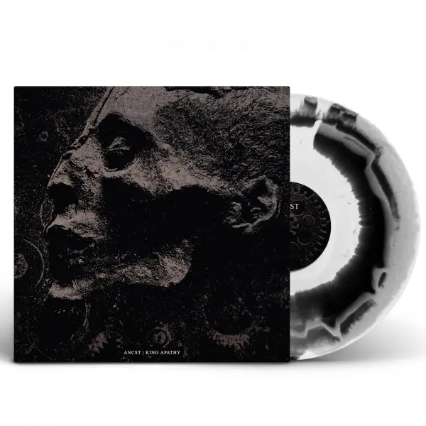 ANCST / KING APATHY - Split · WHITE/BLACK VINYL LP ANCST / KING APATHY - Split · WHITE/BLACK VINYL LP (Black Metal Vinyl)