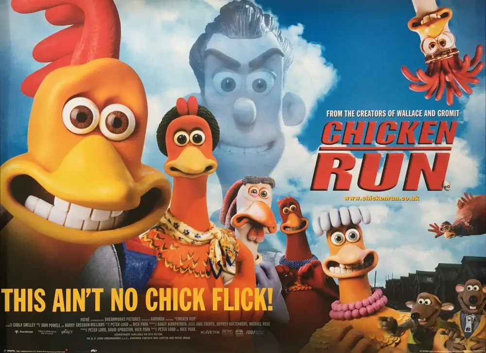 CHICKEN RUN - Film poster (FPO791) · POSTER ( Others)