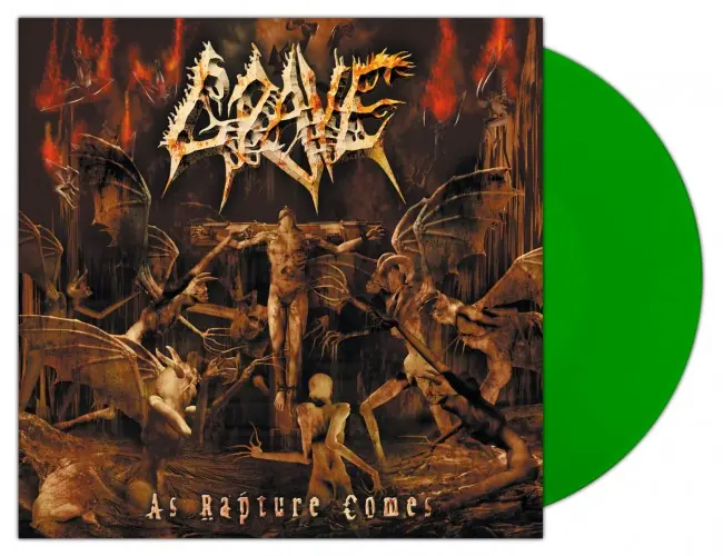GRAVE - As Rapture Comes · NB GREEN LP (Death Metal Vinyl)
