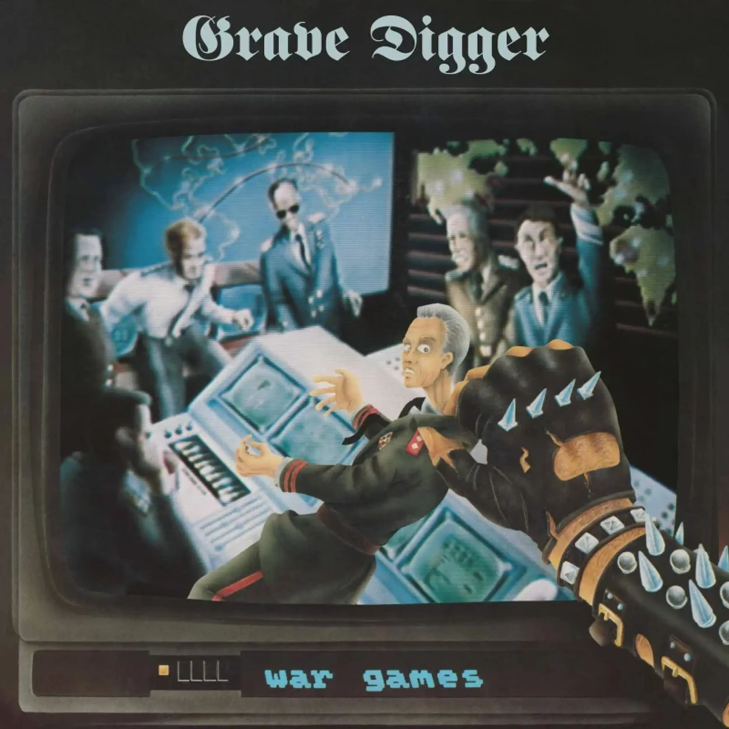 GRAVE DIGGER - War Games · BLACK LP · Bild 1 GRAVE DIGGER - War Games · BLACK LP (Heavy Metal Vinyl) · Bild 1