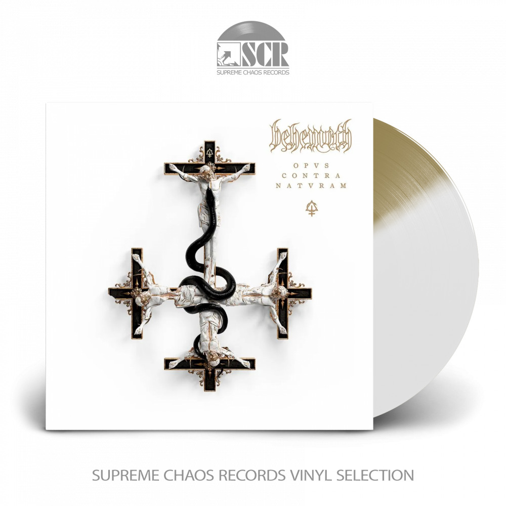 BEHEMOTH - Opvs Contra Natvram WHITE · WHITE/GOLD LP (Black Metal Vinyl)