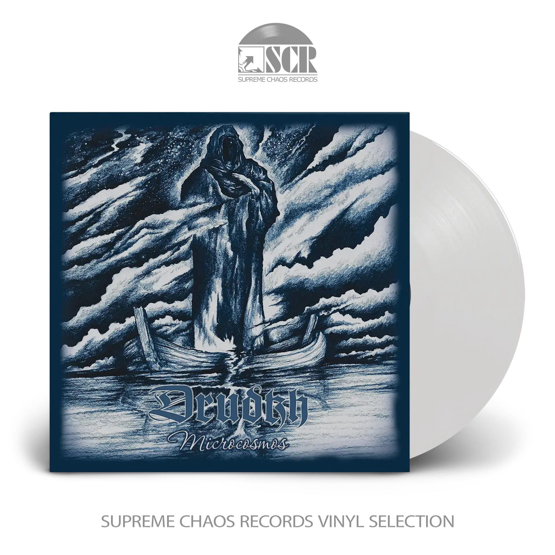 DRUDKH · Microcosmos | WHITE LP (Black Metal Vinyl)