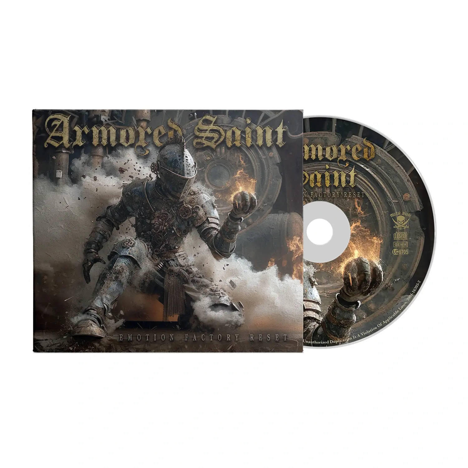 ARMORED SAINT · Emotion Factory Reset | DIGIPAK CD (Heavy Metal CDs) · Bild 2