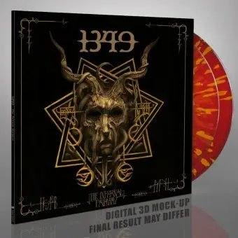 1349 - The Infernal Pathway · TRANSPARENT RED/GOLD SPLATTER DLP