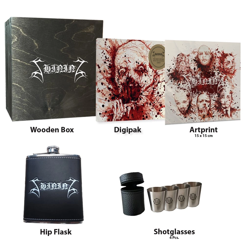 SHINING · Shining | WOODEN CD BOXSET (Black Metal CDs)
