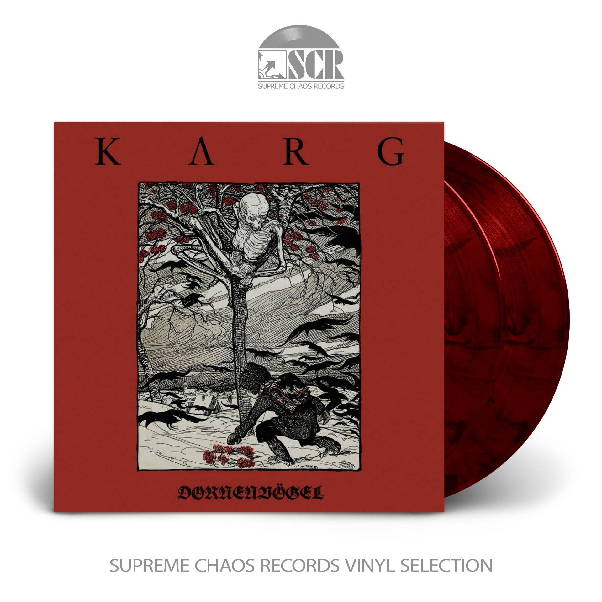 KARG - Dornenvögel · RED/BLACK 2LP KARG - Dornenvögel · RED/BLACK 2LP (Post Metal Vinyl)