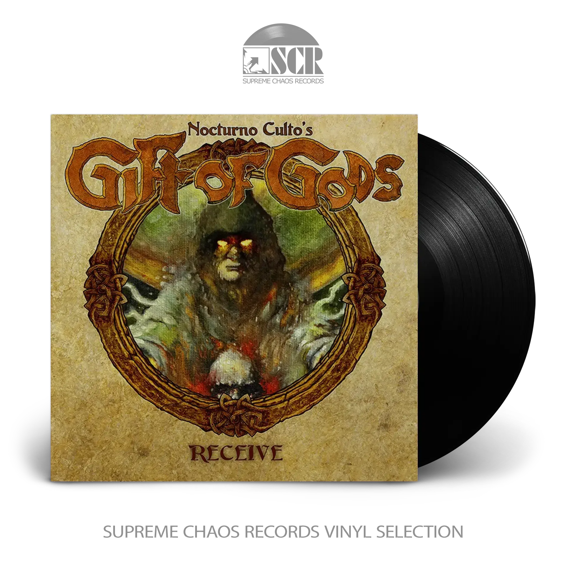 NOCTURNO CULTO´S GIFT OF GODS · Receive | BLACK LP NOCTURNO CULTO´S GIFT OF GODS · Receive | BLACK LP (Heavy Metal Vinyl)