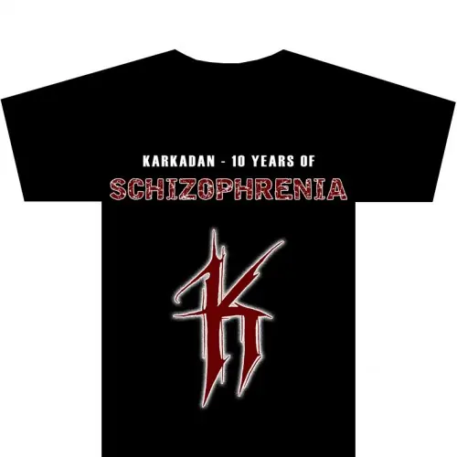 KARKADAN - 10 Years of Schizophrenia · T-SHIRT M (Death Metal Clothes)