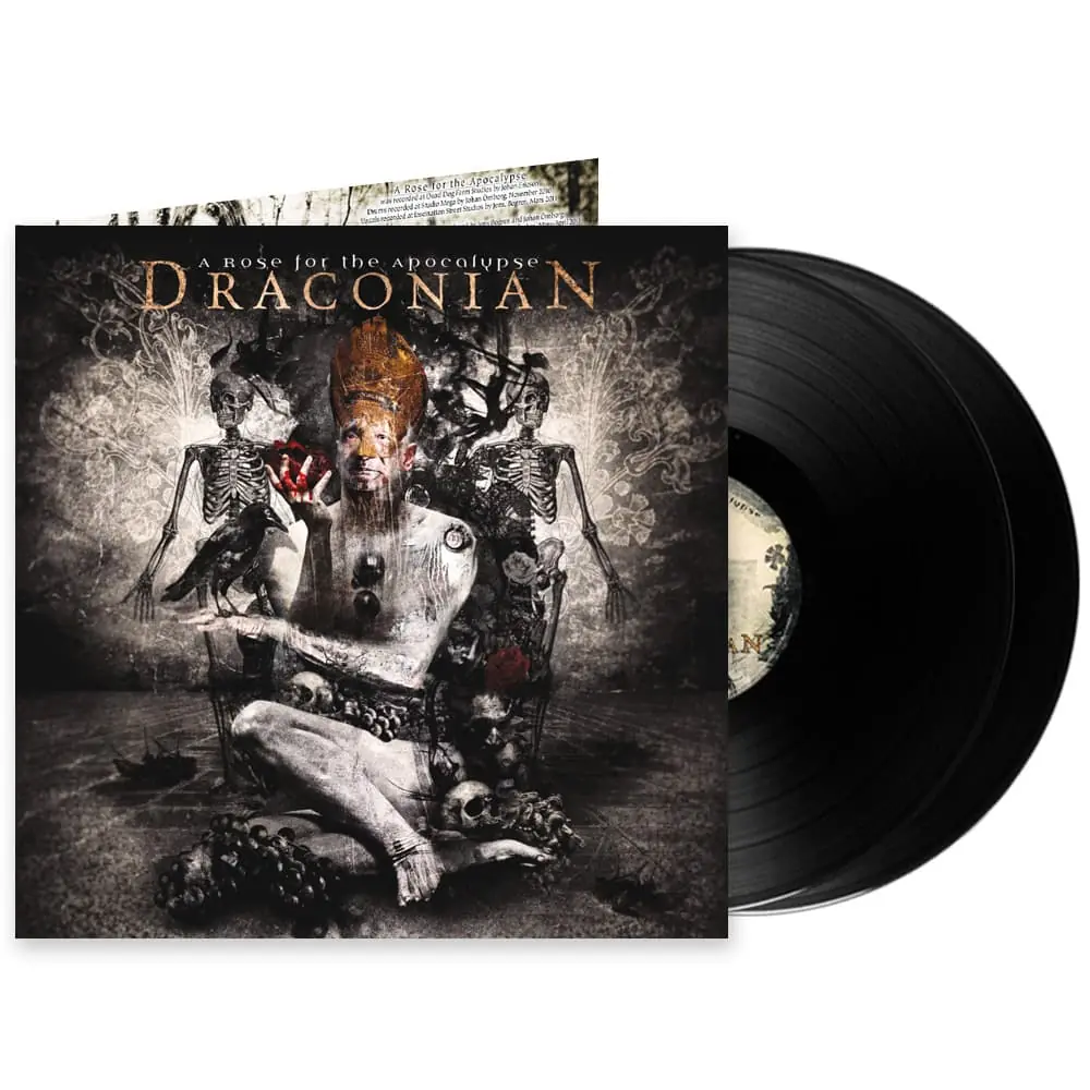 DRACONIAN - A Rose For The Apocalypse · BLACK DLP (Doom Metal/Gothic Metal Vinyl)