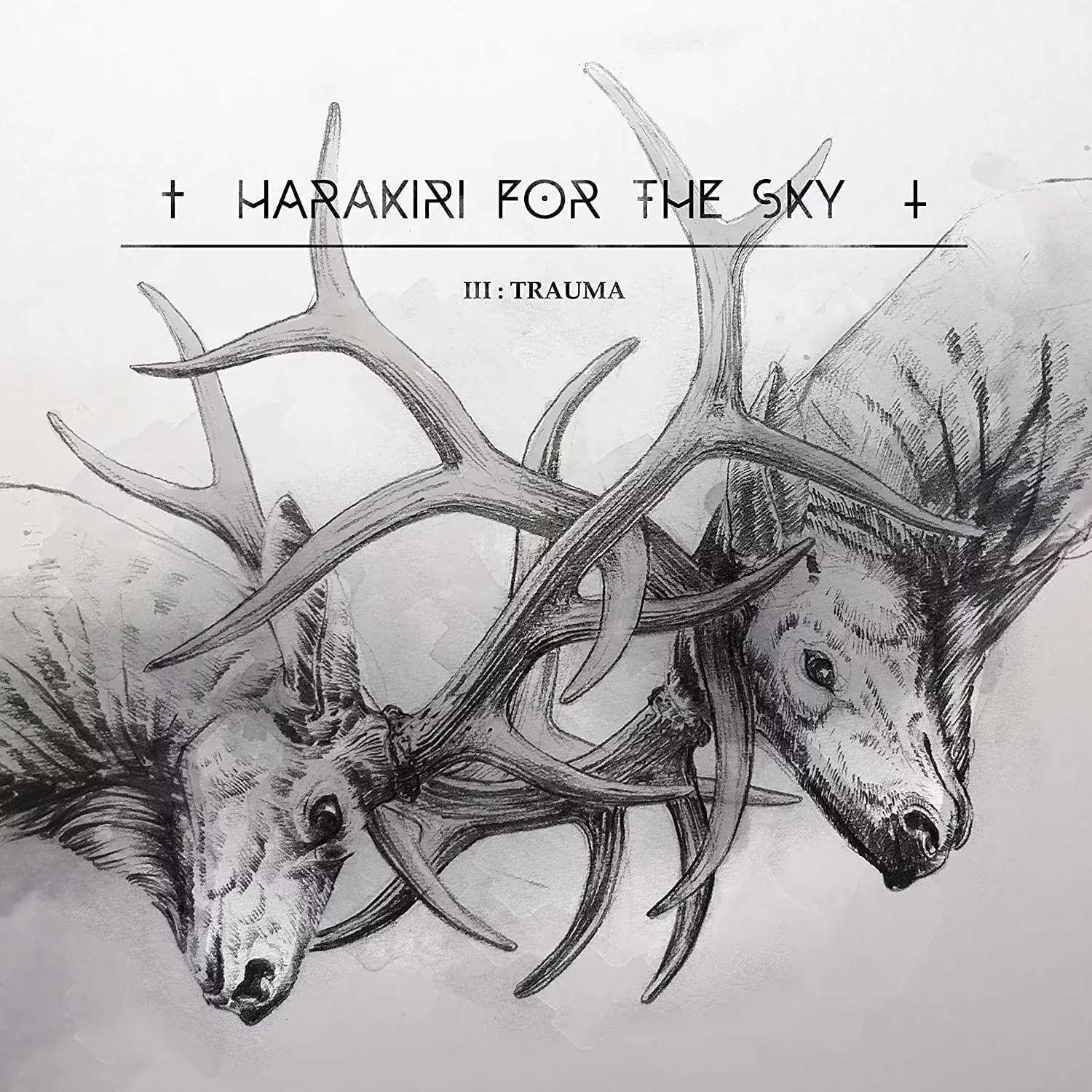 HARAKIRI FOR THE SKY - III: Trauma · BLACK 2LP (Black Metal Vinyl) · Bild 1