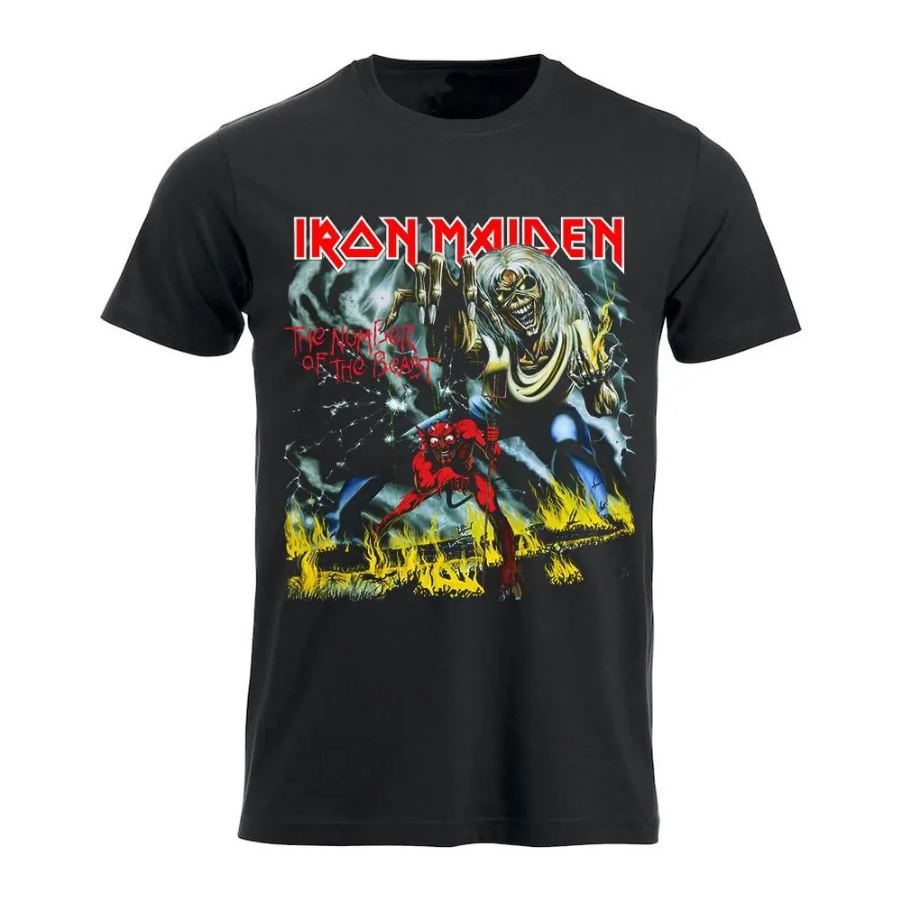 IRON MAIDEN · The Number Of The Beast | T-SHIRT IRON MAIDEN · The Number Of The Beast | T-SHIRT (Heavy Metal Clothes)
