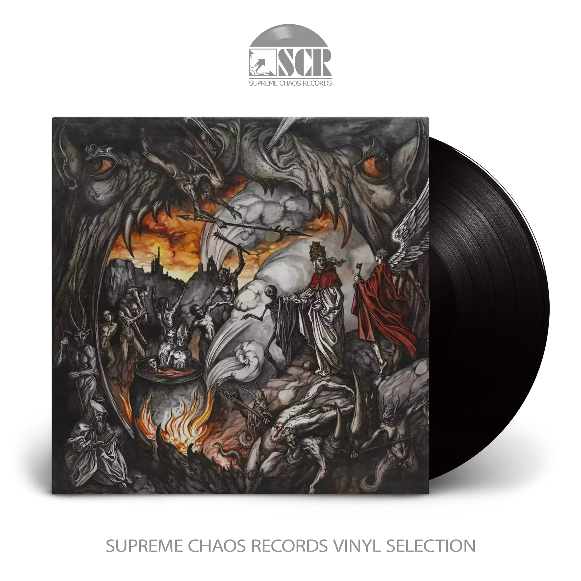 WHOREDOM RIFE · Winds Of Wrath | BLACK LP (Black Metal Vinyl)