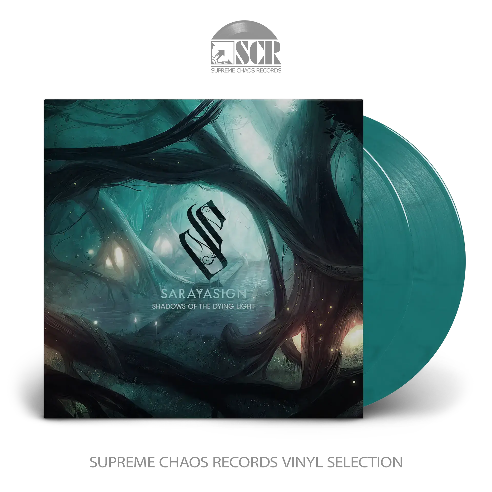 SARAYASIGN · Shadows Of The Dying Light | TURQUOISE/BLACK 2LP (Hard Rock/Heavy Metal Vinyl)