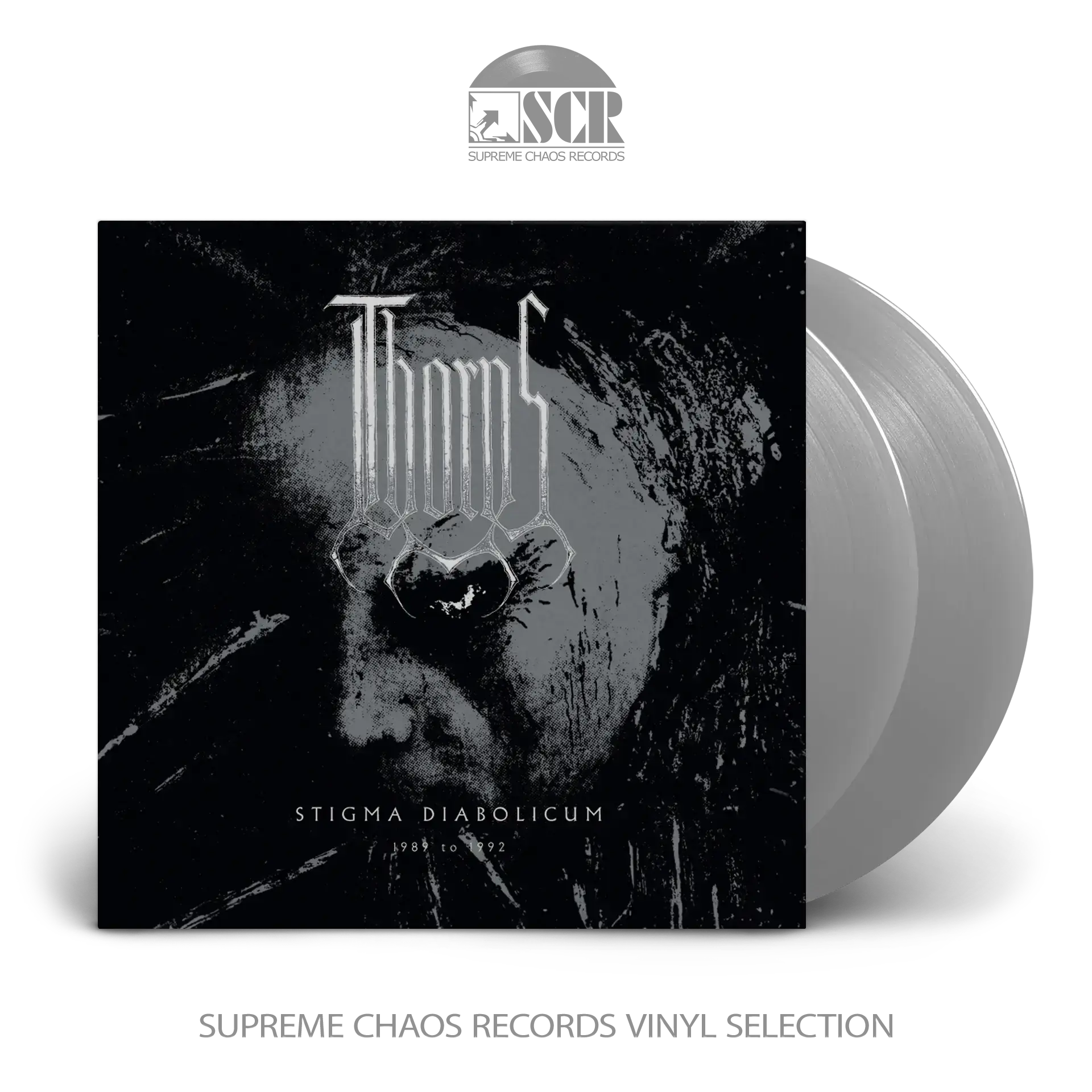 THORNS - Stigma Diabolicum · SILVER 2LP (Black Metal Vinyl)