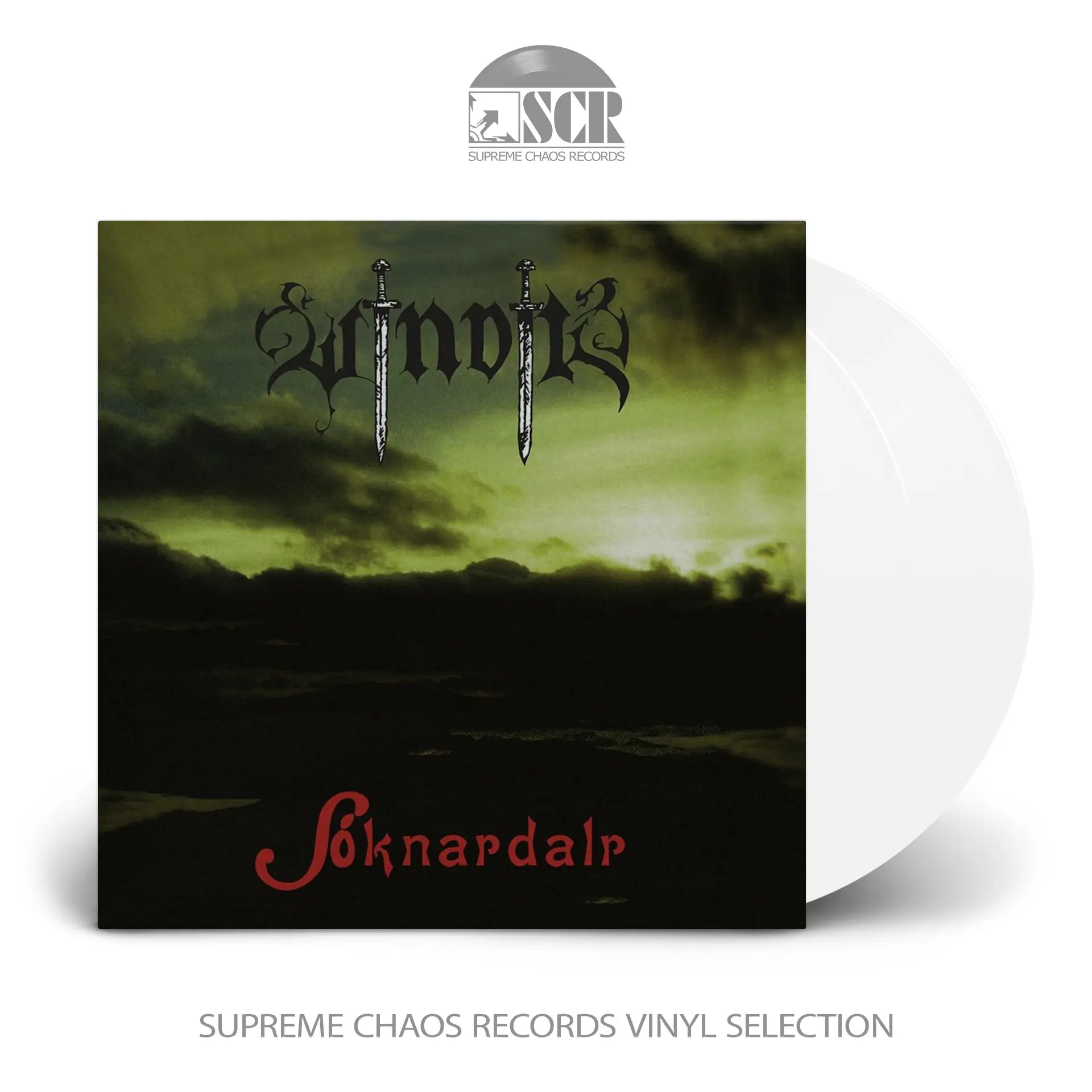 WINDIR - Soknardalr · WHITE 2LP (Black Metal/Death Metal Vinyl)