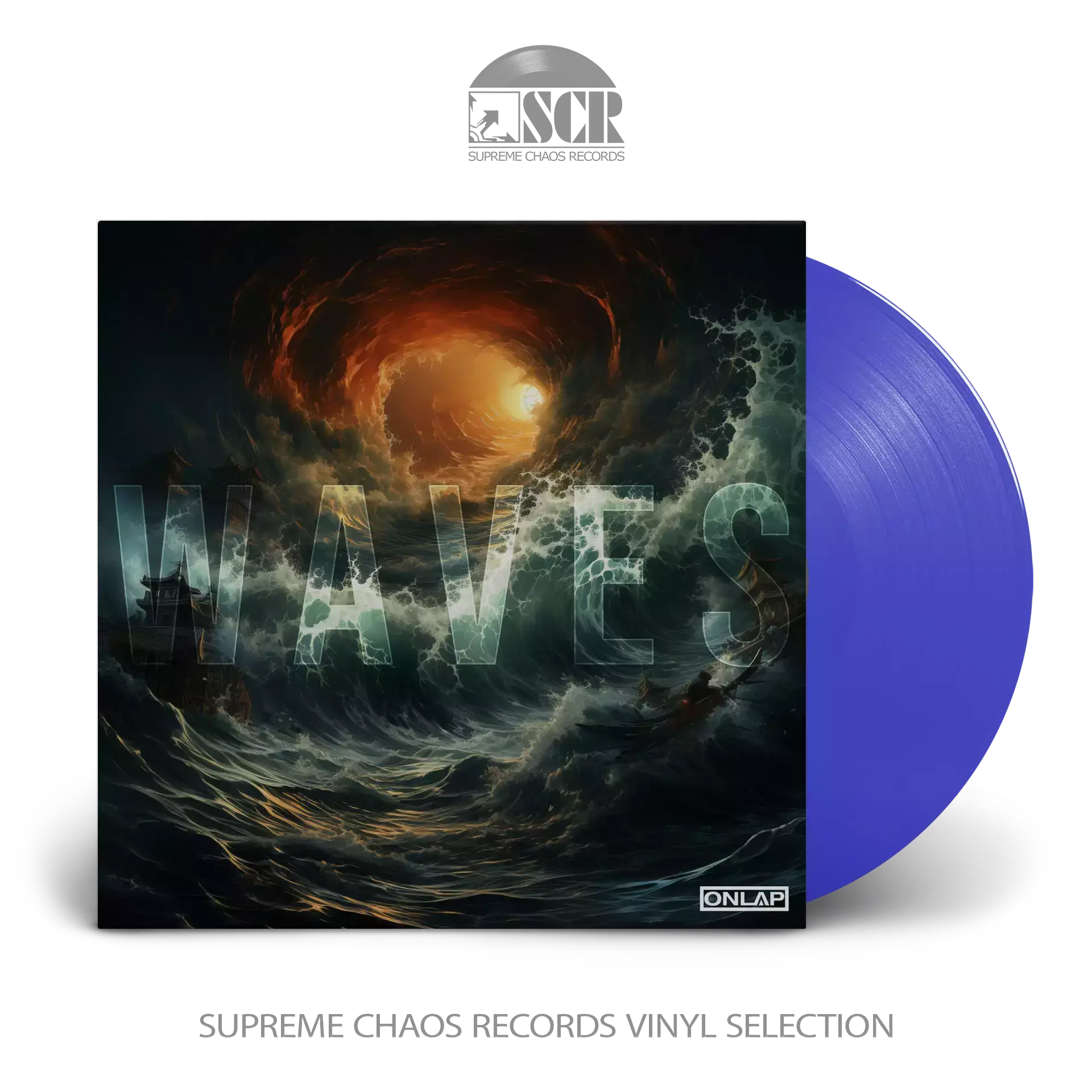 ONLAP - Waves (Ltd. Gtf. Clear Blue Vinyl) · CLEAR BLUE LP (Alternative Metal Vinyl)