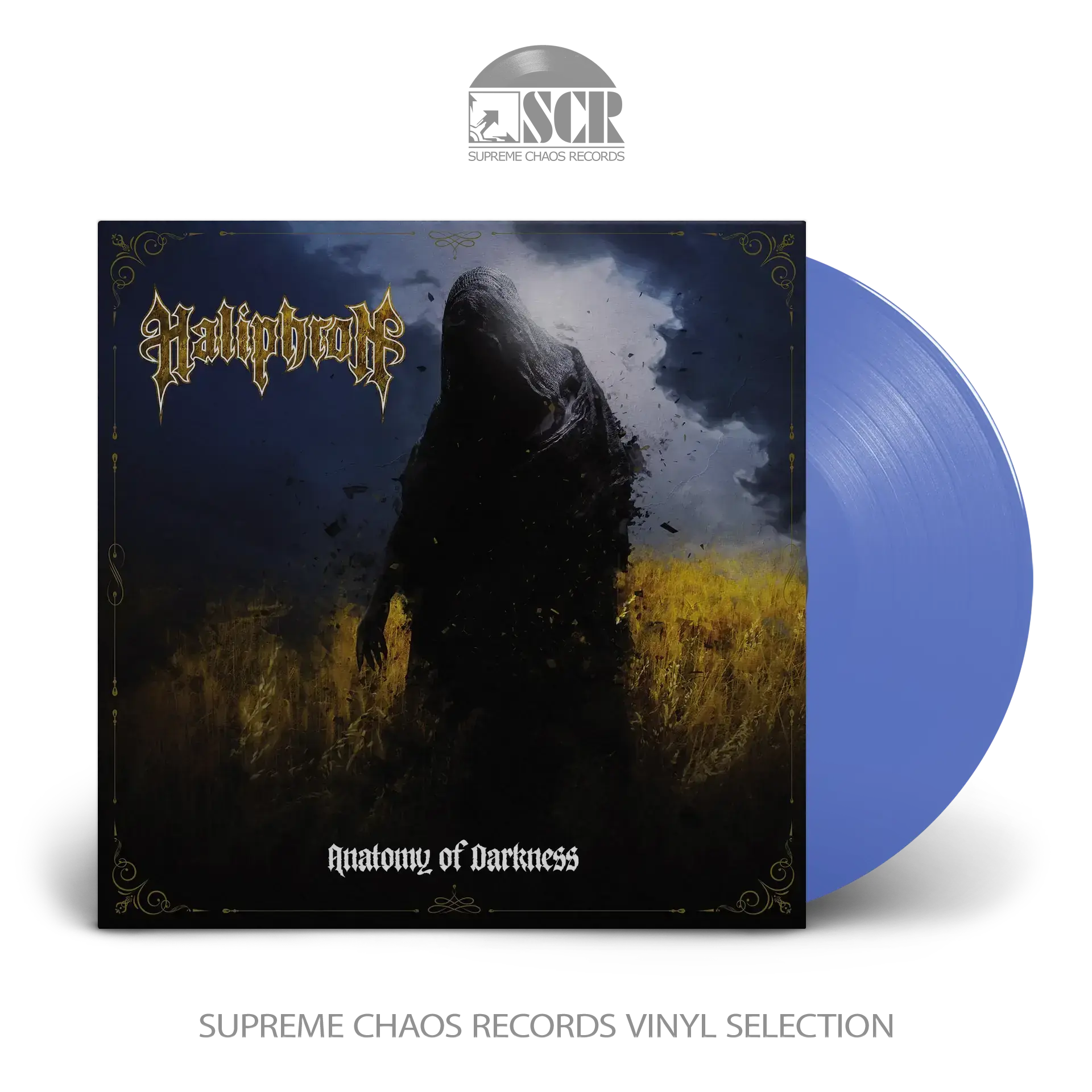 HALIPHRON · Anatomy Of Darkness | BLUE LP HALIPHRON · Anatomy Of Darkness | BLUE LP (Melodic Death Metal Vinyl)