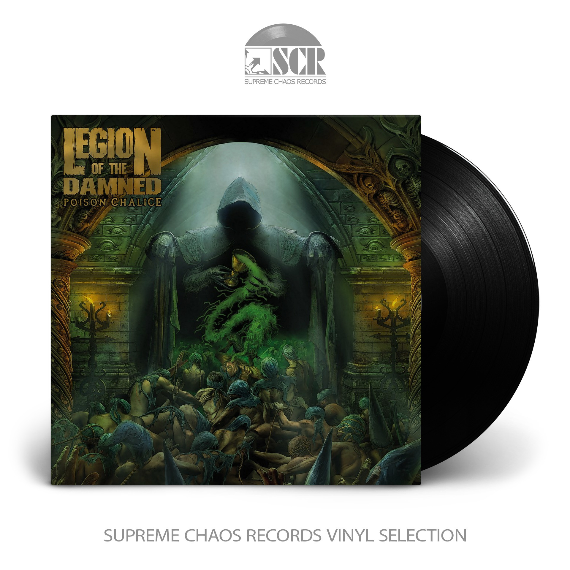 LEGION OF THE DAMNED · The Poison Chalice | BLACK LP LEGION OF THE DAMNED · The Poison Chalice | BLACK LP (Thrash Metal Vinyl)