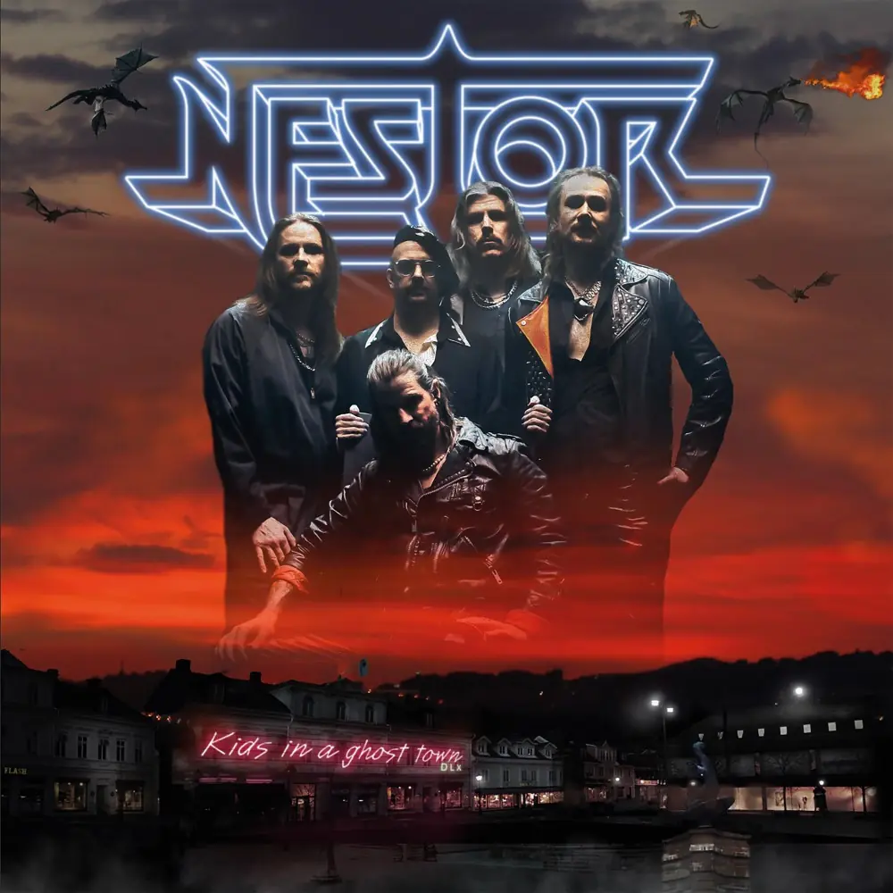 NESTOR · Kids In A Ghost Town | BLACK LP (Hardrock Vinyl) · Bild 1