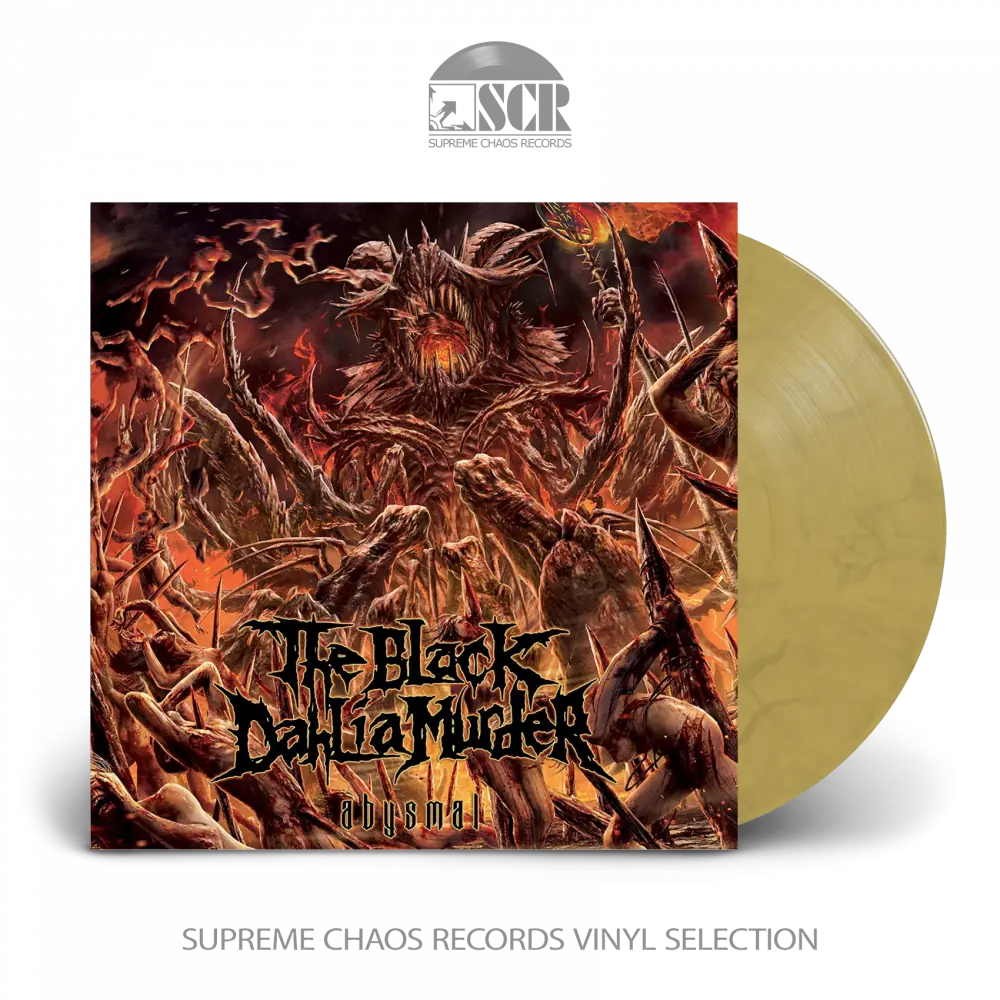 THE BLACK DAHLIA MURDER · Abysmal | GOLD/BLACK LP THE BLACK DAHLIA MURDER · Abysmal | GOLD/BLACK LP (Death Metal Vinyl)