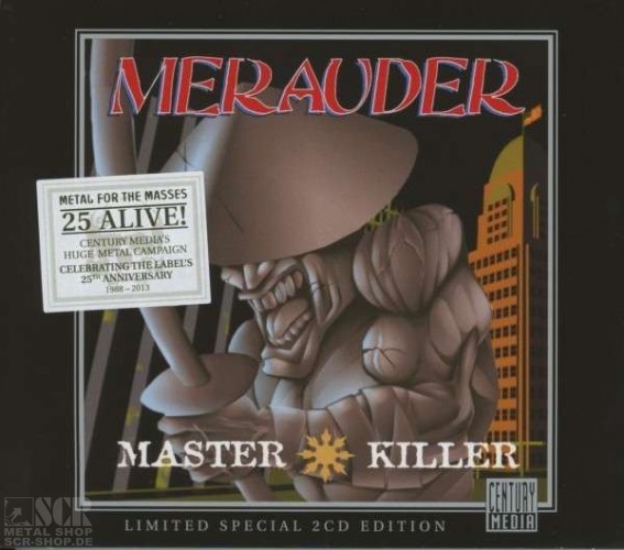 MERAUDER - Master Killer · LTD.MFTM 2013 EDITION DCD (Hardcore CDs)