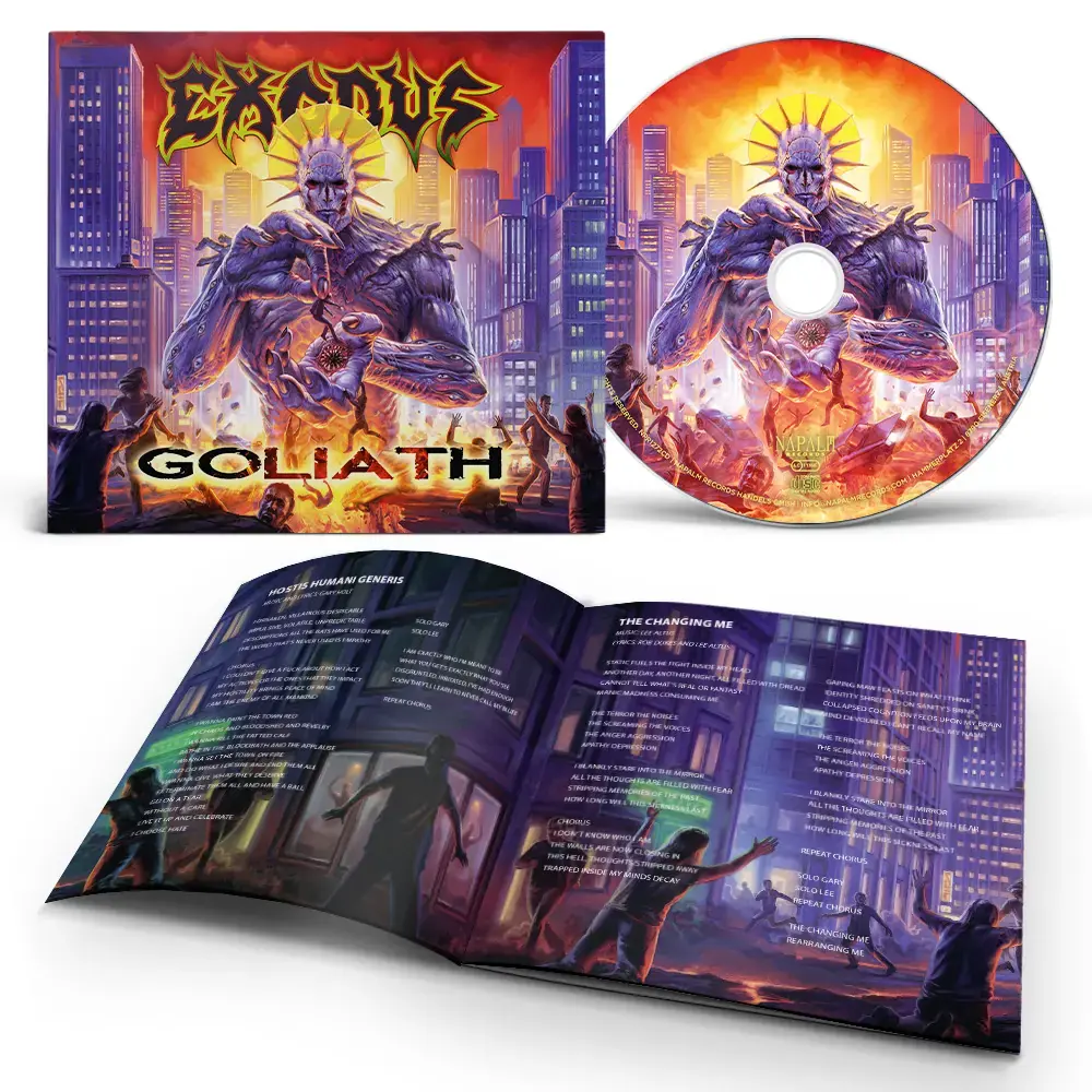 EXODUS · Goliath | DIGISLEEVE CD (Thrash Metal CDs) · Bild 2