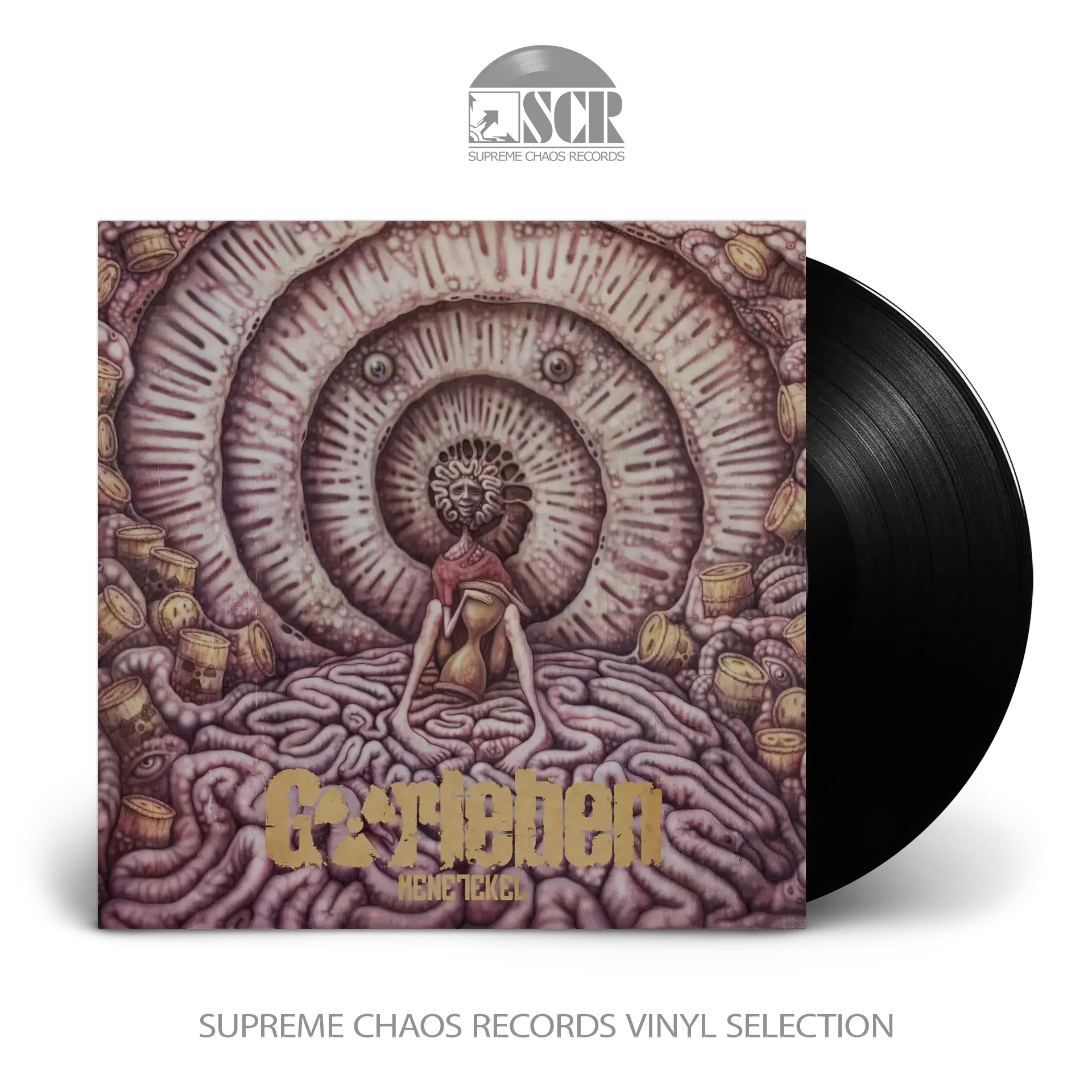 GORLEBEN - Menetekel · BLACK LP GORLEBEN - Menetekel · BLACK LP (Death Metal/Doom Metal/Black Metal Vinyl)