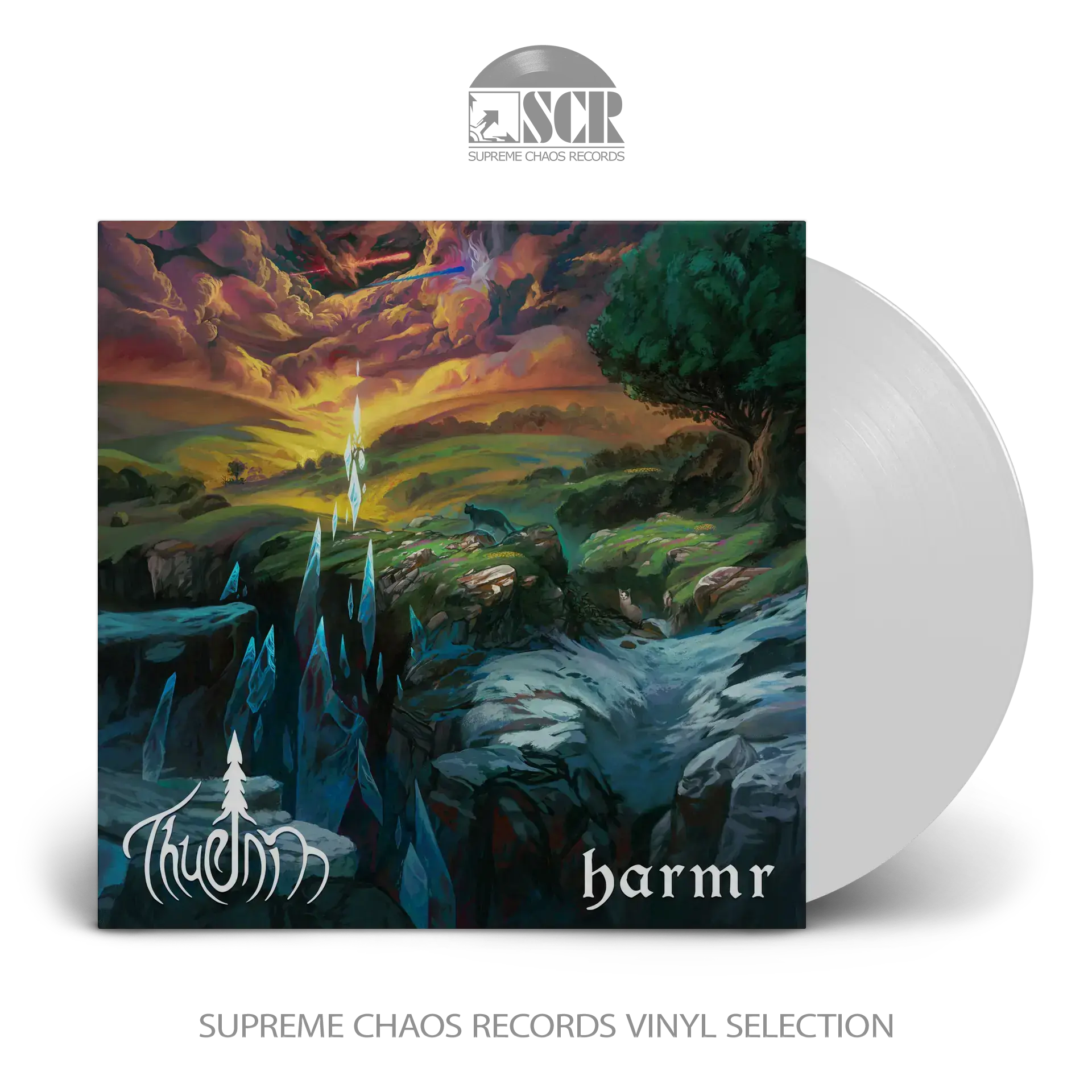 THURNIN · Harmr | WHITE LP THURNIN · Harmr | WHITE LP (Ambient/Folk Vinyl)