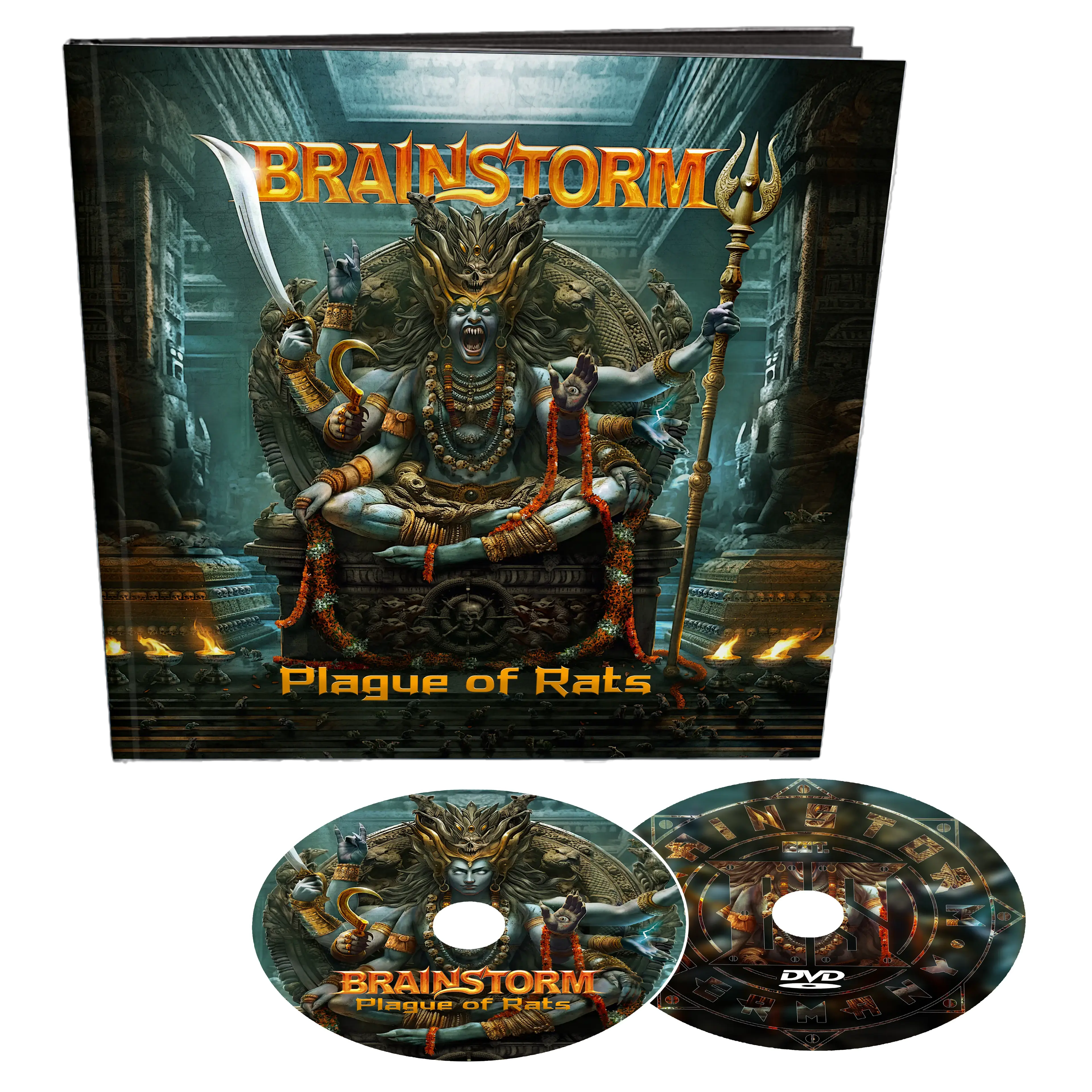 BRAINSTORM - Plague Of Rats · CD/DVD EARBOOK (Power Metal CDs)