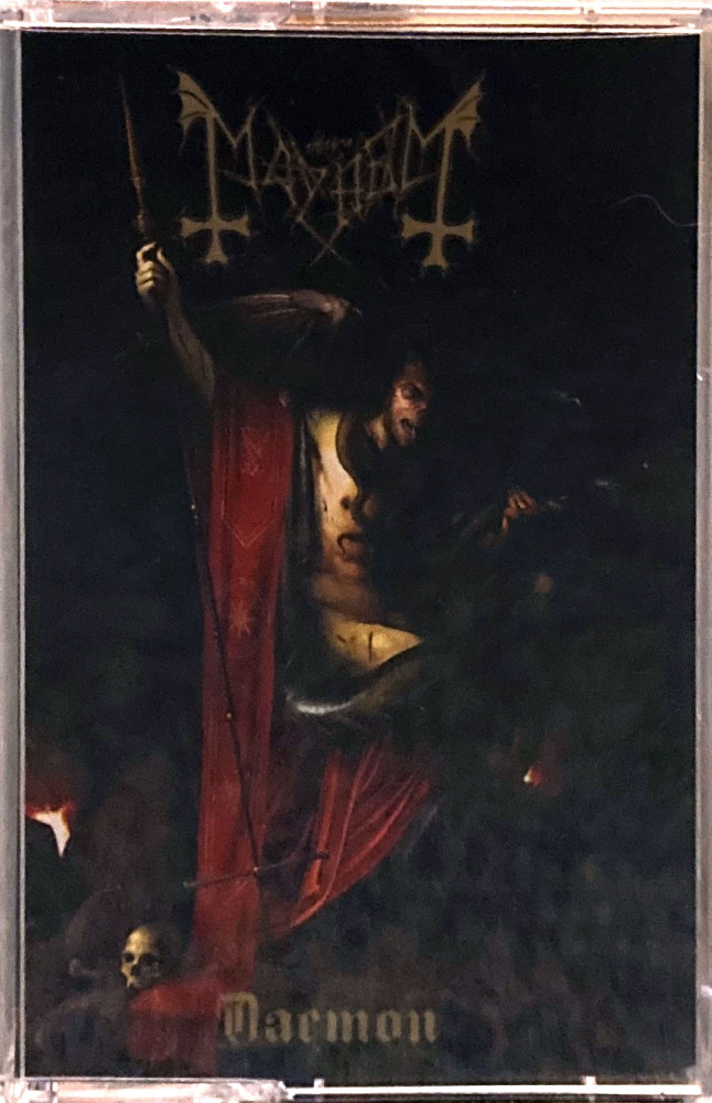 MAYHEM - Daemon · GOLD TAPE CASS MAYHEM - Daemon · GOLD TAPE CASS (Black Metal Tapes)
