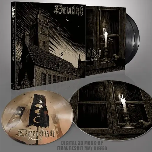 DRUDKH - All Belong To The Night · DELUXE BLACK 2LP+10" SET DRUDKH - All Belong To The Night · DELUXE BLACK 2LP+10" SET (Black Metal Vinyl)