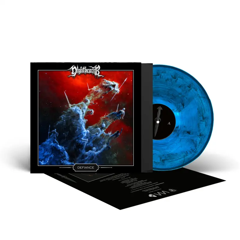NIGHTBEARER - Defiance · BLUE/BLACK LP (Death Metal Vinyl) · Bild 2