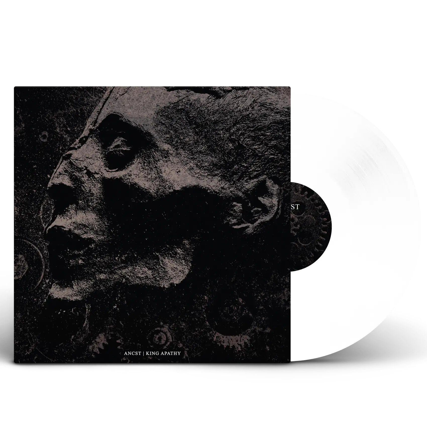 ANCST / KING APATHY · Split | WHITE LP ANCST / KING APATHY · Split | WHITE LP (Black Metal Vinyl)