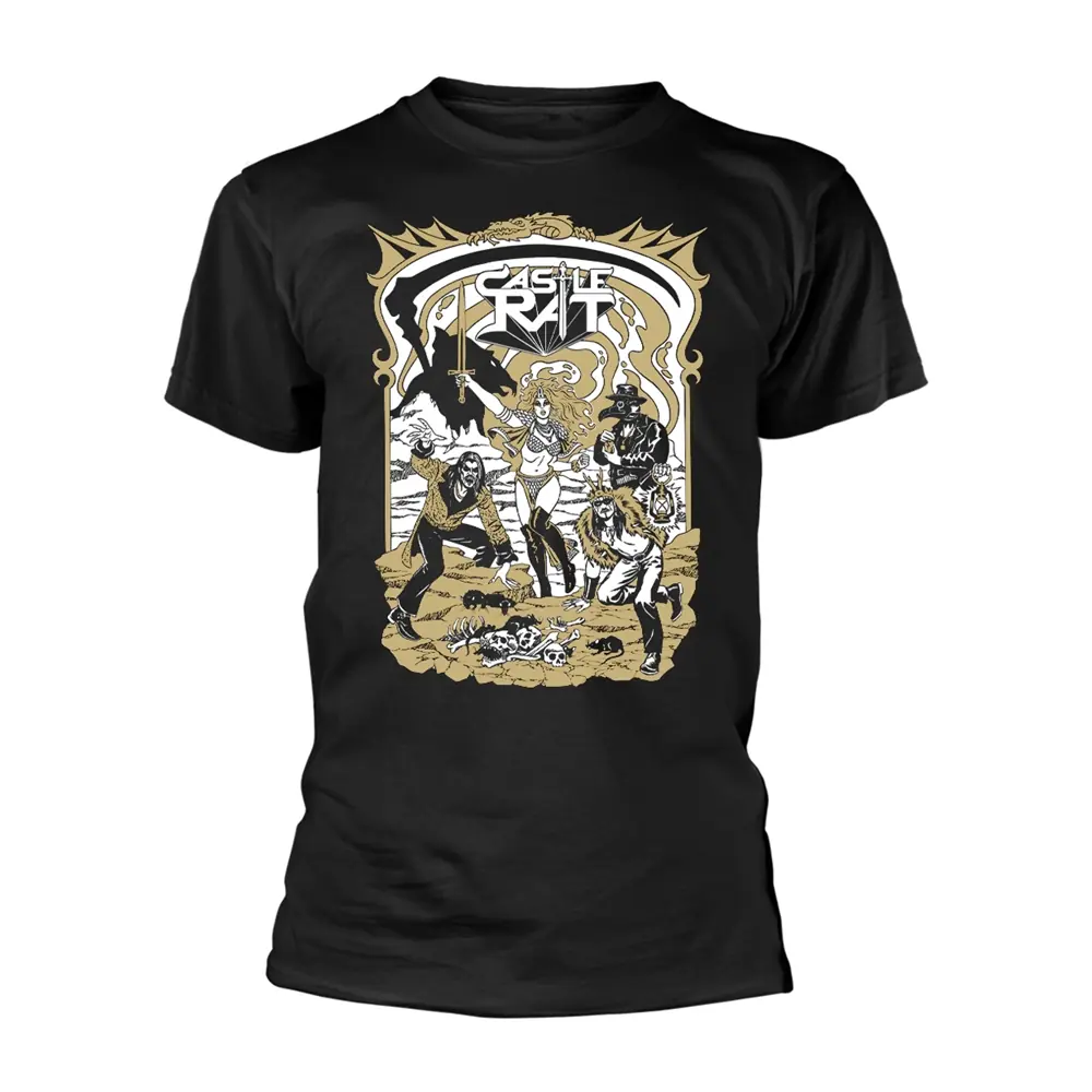 CASTLE RAT - Dragon Portal · T-SHIRT CASTLE RAT - Dragon Portal · T-SHIRT (Doom Metal/Heavy Metal/Epic Metal Clothes)