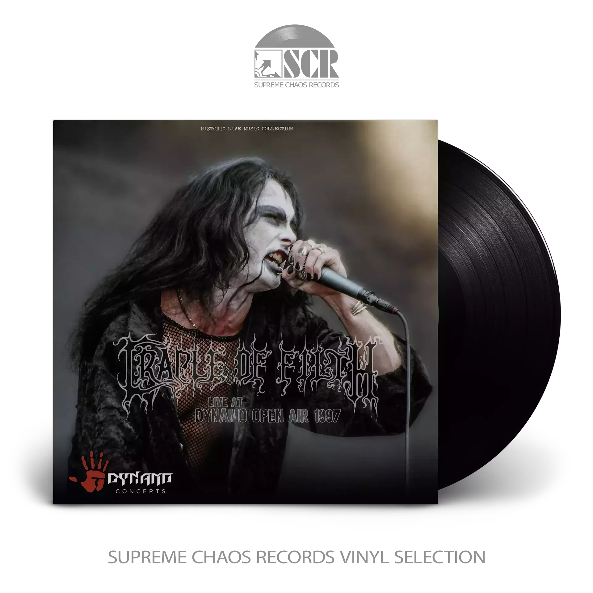CRADLE OF FILTH - Live At Dynamo Open Air 1997 · BLACK LP (Extreme Metal Vinyl)