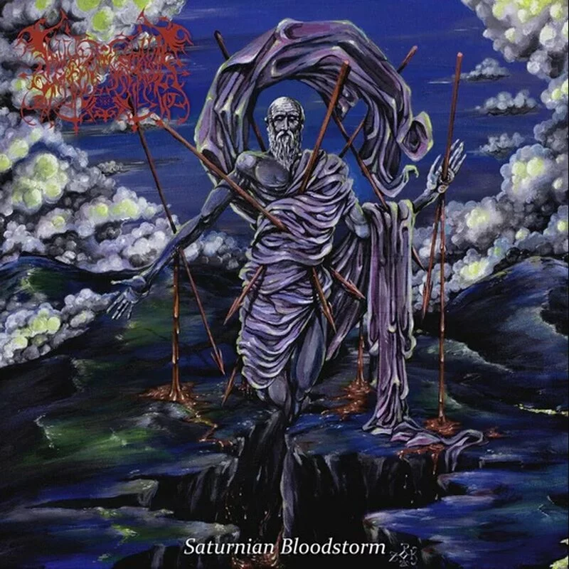 LAMP OF MURMUUR · Saturnian Bloodstorm | BLACK LP (Black Metal Vinyl) · Bild 1