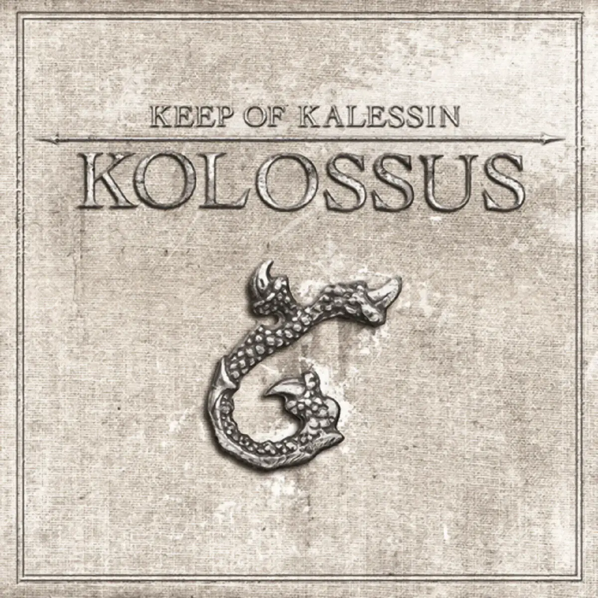 KEEP OF KALESSIN · Kolossus | TURQUOISE MARBLED DLP (Black Metal Vinyl) · Bild 1